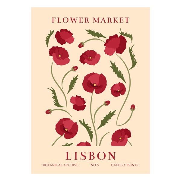Lisbon Poppies